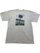 NIKE MAGLIETTA T-SHIRT VINTAGE EGMOND MARATHON 99 GRIGIA UOMO XL