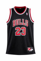 1990s NIKE CANOTTA BASKET BULLS NERO UOMO PRE OWNED L