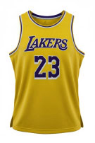 NIKE NBA LAKERS JAMES ΦΑΝΕΛΑ ΜΠΑΣΚΕΤ SPORTSWEAR ΚΙΤΡΙΝΟ ΑΝΤΡΙΚΟ PRE OWNED M
