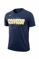 NIKE NBA PACERS T SHIRT GRAPHIC NAVY UOMO PRE OWNED S