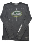 Nike NFL Green Bay Packers Maglietta a maniche lunghe Big Logo grigia UNISEX L