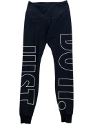 NIKE Παντελόνι Φόρμας DRI-FIT JUST DO IT Logo Μαύρο Γυναικείο S