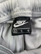 NIKE Jogger Track Pants with Multi-Swoosh Side Tape Grey Unisex Small