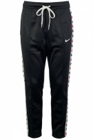 NIKE Παντελόνι Φόρμας Jogger με Multi-Swoosh Side Tape Μαύρο Unisex Small