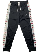 NIKE Παντελόνι Φόρμας Jogger με Multi-Swoosh Side Tape Μαύρο Unisex Small