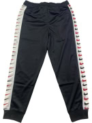 NIKE Pantaloni sportivi con nastro logo nero unisex XL