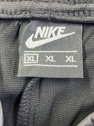 NIKE Pantaloni sportivi con nastro logo nero unisex XL