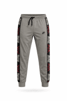NIKE PANTALONI TUTA RETRO GRIGIO UOMO PRE OWNED L