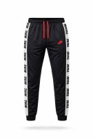 NIKE PANTALONI TUTA SPORTSWEAR NERO UOMO PRE OWNED L