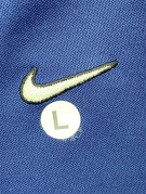 NIKE TRACK PANTS SPORTSWEAR NAVY MEN PRE OWNED L