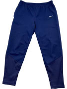 NIKE TRACK PANTS SPORTSWEAR NAVY MEN PRE OWNED L