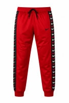 NIKE PANTALONI TUTA STREETWEAR ROSSO UOMO PRE OWNED XXL