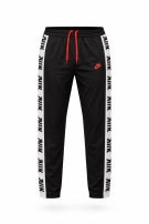 NIKE PANTALONI TUTA STREETWEAR NERO UOMO PRE OWNED L