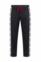 NIKE TRACK PANTS STREETWEAR BLACK MEN PRE OWNED XXL