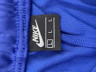 NIKE TRACK PANTS STREETWEAR BLUE MEN PRE OWNED L