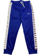 NIKE Pantaloni tuta con logo Swoosh e bande, blu, unisex L