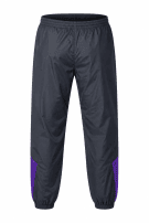 1990s NIKE PANTALONI TRACK ATHLETIC NERO DONNA PRE OWNED L
