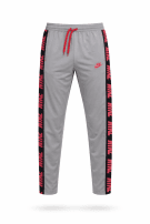 NIKE TRACK PANTS SPORTY GREY MALE PRE OWNED L