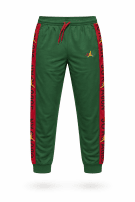JORDAN PANTALONI TRENDY VERDE UOMO PRE OWNED 2XL