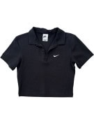 NIKE POLO MINIMAL NERO DONNA PRE OWNED S