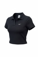 NIKE POLO MINIMAL NERO DONNA PRE OWNED S