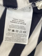 Nike Polo Ριγέ Logo Μπλε Λευκό Unisex L