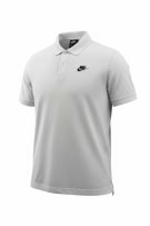 Nike Polo T-Shirt Bianco Logo Minimal UNISEX M