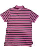 Nike Polo T-Shirt Striped Logo Ροζ UNISEX M