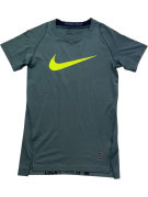 NIKE PRO ATHLETIC T SHIRT ΜΙΝΙΜΑΛ ΓΚΡΙ ΑΝΤΡΙΚΟ PRE OWNED XS