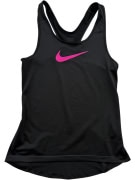 Nike Pro Αθλητικό Tank Top Dri-Fit Λογότυπο Μαύρο Γυναικείο S