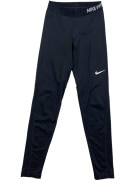 NIKE Pro Κολάν Athletic Logo Μαύρο Γυναικείο S