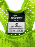 NIKE PRO CANOTTA DRI-FIT SWOOSH VERDE DONNA XS