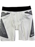 NIKE SHORTS LEGGINGS SPORTY WHITE MEN PRE OWNED L