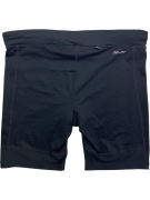 NIKE DRI-FIT RUNNING SHORTS SWOOSH LOGO BLACK WOMEN M