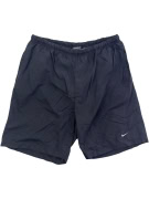 NIKE BOARD SHORTS Y2K EMBROIDERED LOGO BLACK UNISEX M