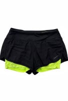 NIKE ΣΟΡΤΣ ΤΡΕΞΙΜΑΤΟΣ ATHLETIC ΜΑΥΡΟ LIME ΓΥΝΑΙΚΕΙΟ PRE OWNED S
