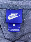 NIKE JERSEY SHORTS LOGO BLUE MELANGE WOMEN'S S