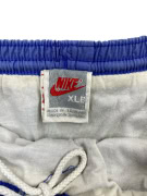 Nike Pantaloncino vintage con logo ricamato blu da uomo XL