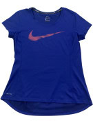 NIKE SPORTS TEE MINIMAL BLUE ΓΥΝΑΙΚΕΙΟ PRE OWNED M