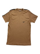 NIKE T-SHIRT 90s SMALL LOGO ΚΑΦΕ UNISEX L