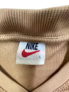 NIKE T-SHIRT 90s SMALL LOGO ΚΑΦΕ UNISEX L