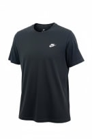 NIKE T-SHIRT BASIC ΜΕ ΚΕΝΤΗΤΟ ΛΟΓΟΤΥΠΟ SWOOSH ΜΑΥΡΟ UNISEX S