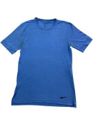 NIKE T-SHIRT DRI-FIT LOGO BLUE MENS M