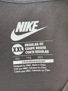 NIKE T SHIRT GRAPHIC FADED BLACK ΑΝΤΡΙΚΟ PRE OWNED XXL