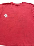 Nike T-Shirt Κόκκινο V-Neck Graphic Print Γυναικείο M