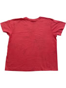 Nike T-Shirt Κόκκινο V-Neck Graphic Print Γυναικείο M