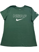 Nike T-Shirt Logo Print Πράσινο Unisex L