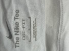 NIKE T SHIRT MINIMAL WHITE MENS PRE OWNED L