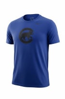 NIKE T-SHIRT MLB CHICAGO CUBS LOGO ΜΠΛΕ UNISEX L