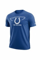 NIKE T-SHIRT NFL INDIANAPOLIS COLTS "FOR THE SHOE" BLUE UNISEX XL